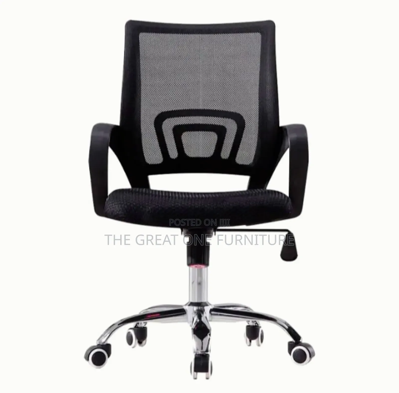 Black Swivel Adjustable Mesh Office Chair T4rf