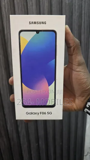 New Samsung Galaxy F06 5G 128 GB Black