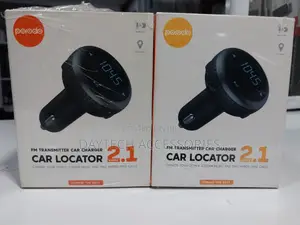 Porodo Wireless Fm Transmitter Car Charger Car Modulator