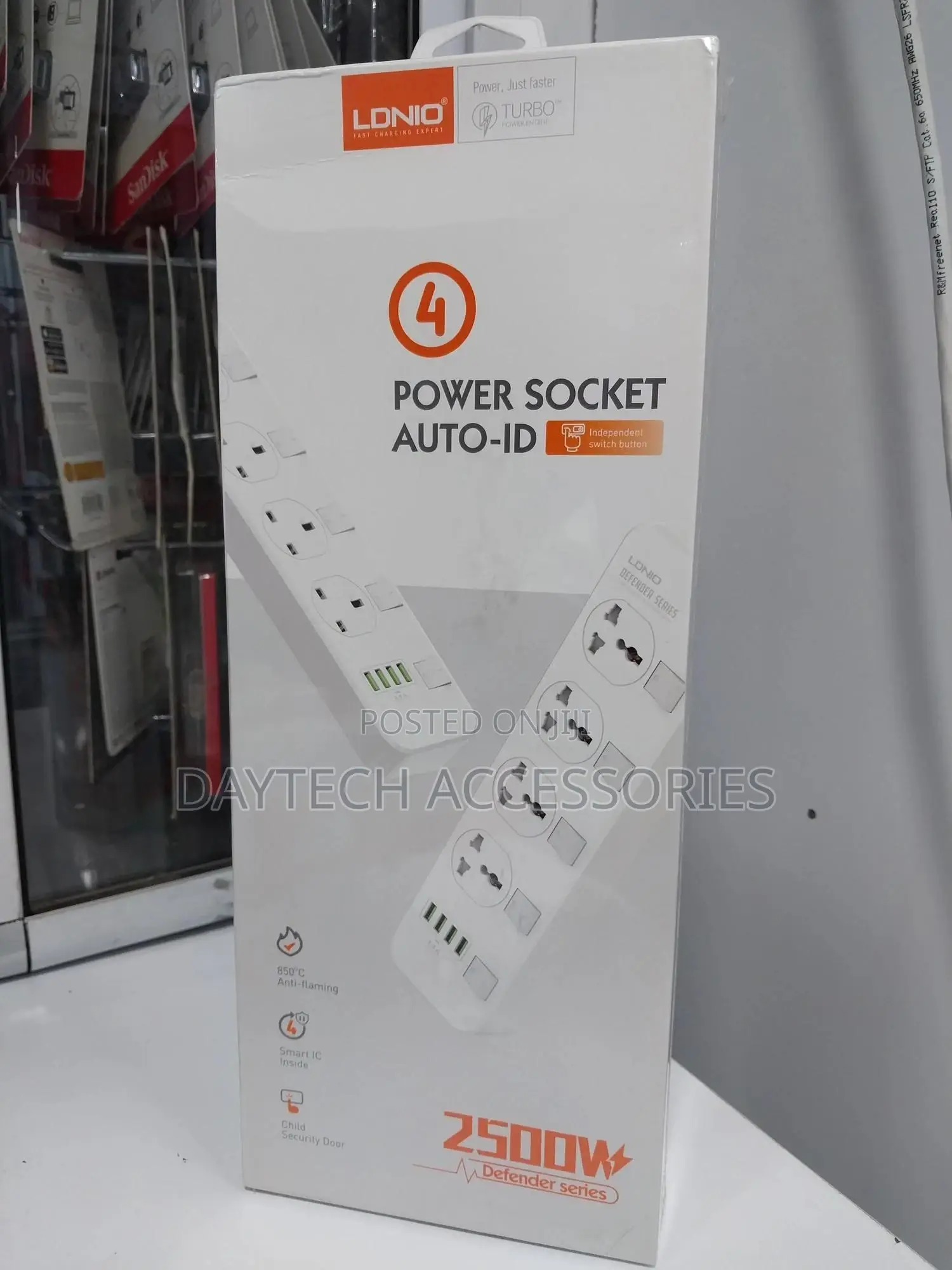 Ldnio Sc4408 Electrical Socket Smart Extension Multifunction