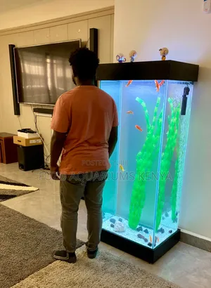 Beautiful Tower Aquarium With Leds