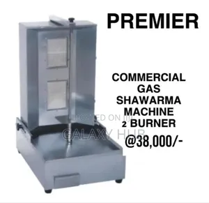 Premier Commercial Gas Shawarma Machine 2 Burner