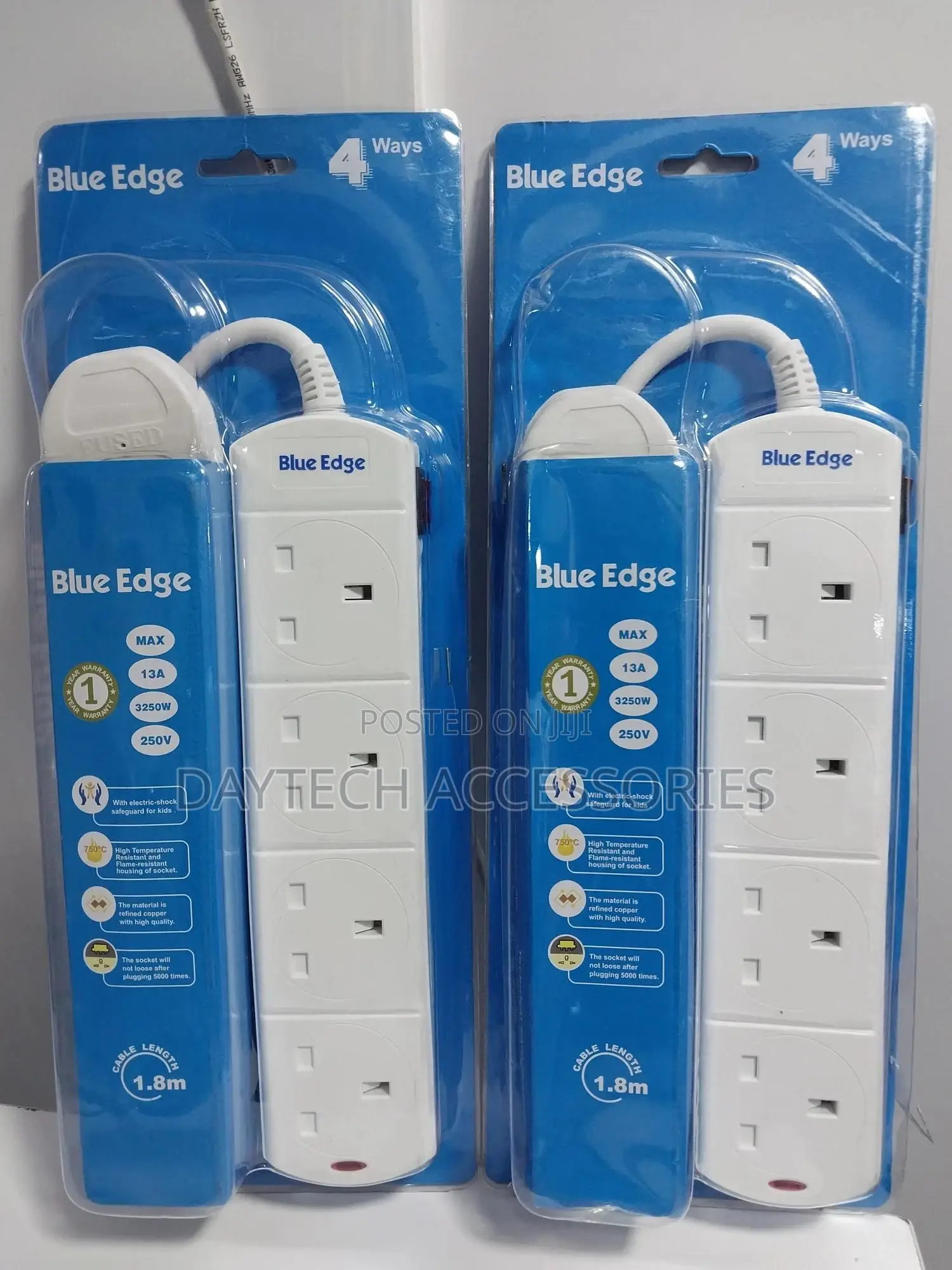 Blueedge Extension Socket Be-304 4 Ways