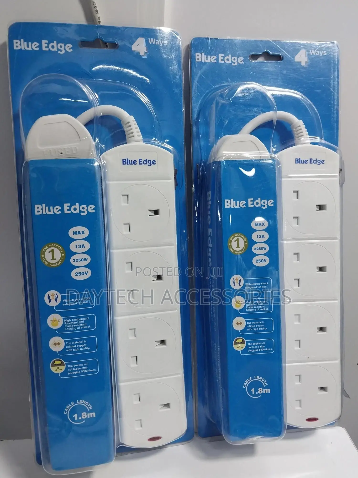 Blueedge Extension Socket Be-304 4 Ways