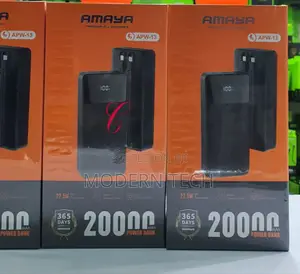 20000mah Capacity
22.5w Super Fast Charging
Two Usb-a Ports.