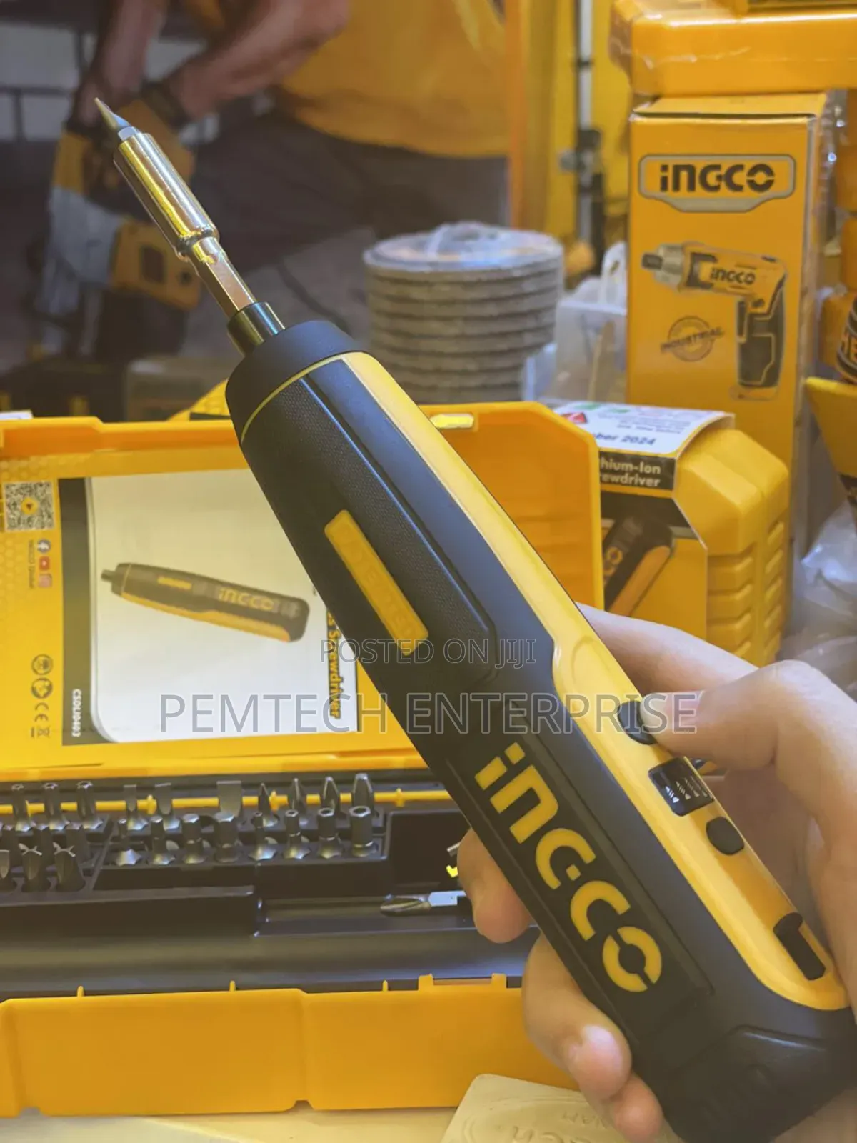 Ingco Csdli0403 4v Battery Screwdriver