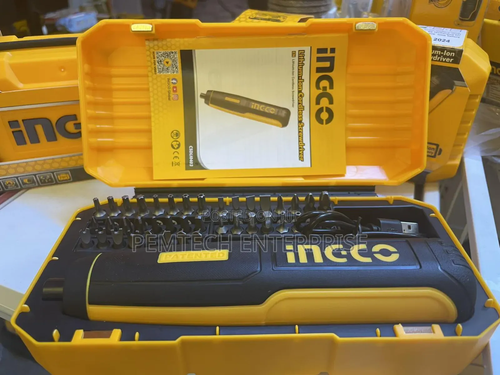 Ingco Csdli0403 4v Battery Screwdriver