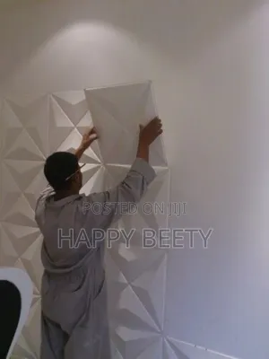White Beautiful Pattern 3d Wall Panels