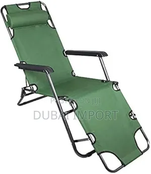2 in 1 Beach Lounge Camping Chair/ Bed Foldable