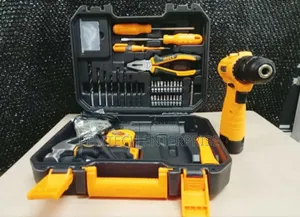 12v Cordless Drill and 81pcs Tool Set Ingco