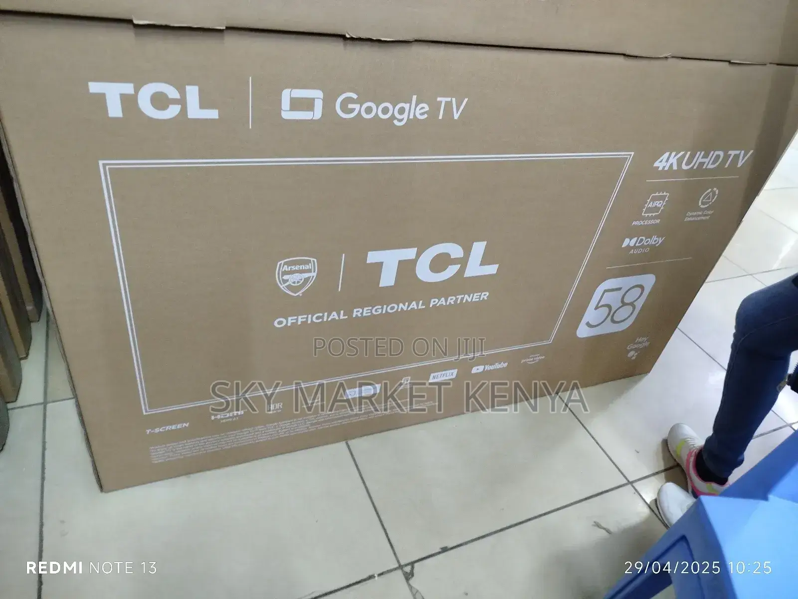 TCL 58 Inch Uhd Google Tv