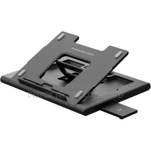 Powerology Multifunctional Pro Hub With Laptop Phone Stand 