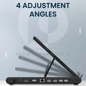 Powerology Multifunctional Pro Hub With Laptop Phone Stand 