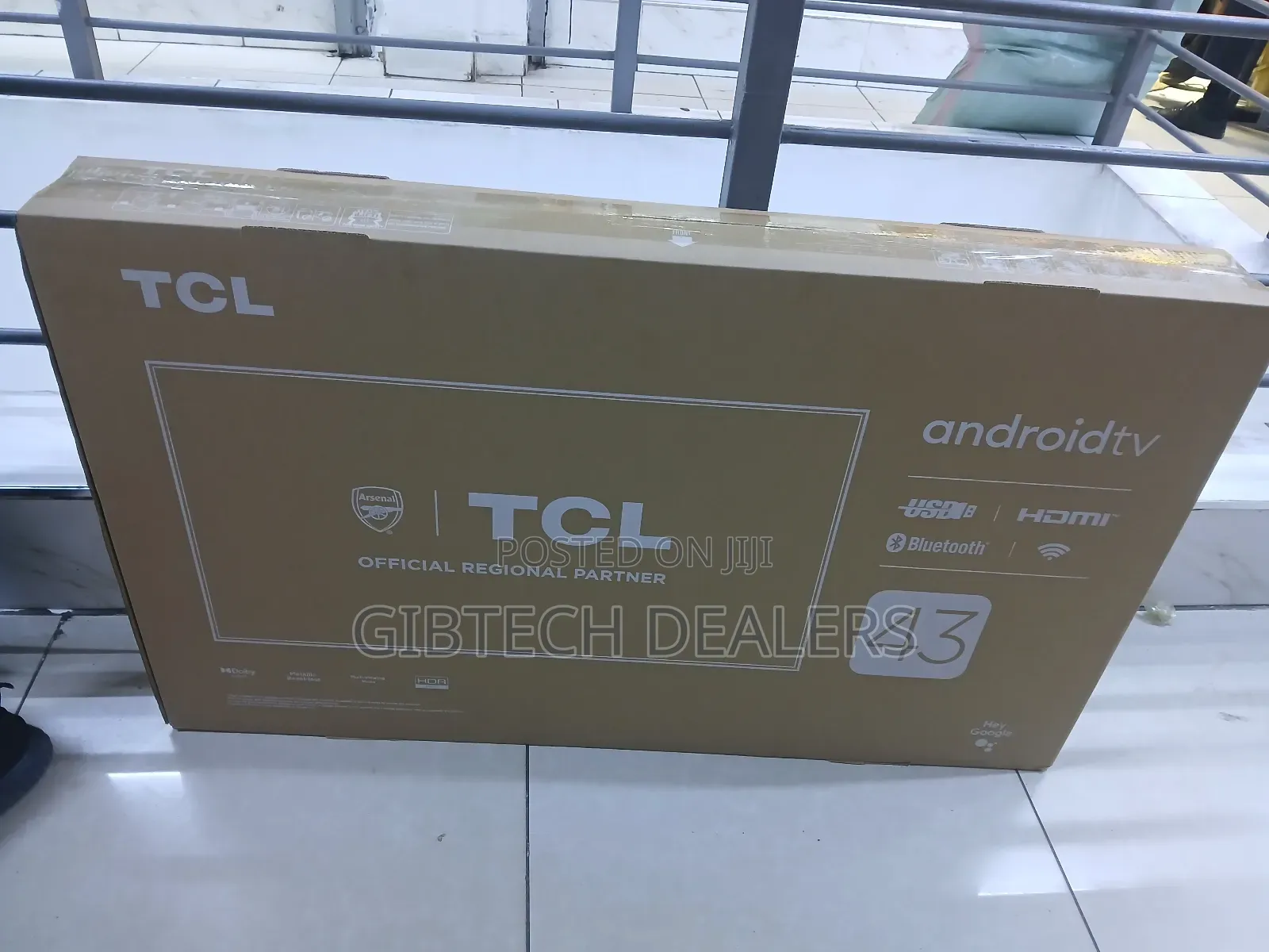 TCL 43" Smart Android Google Tv