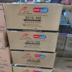 Original Ritar 200ah Gel Batteries