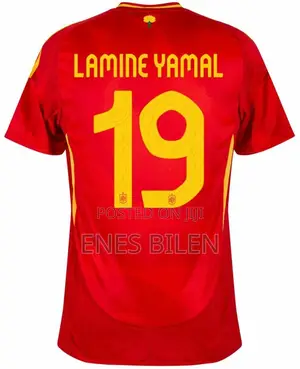 Original Jersey–Lamine Yamal19–2024 Edition–High Quality