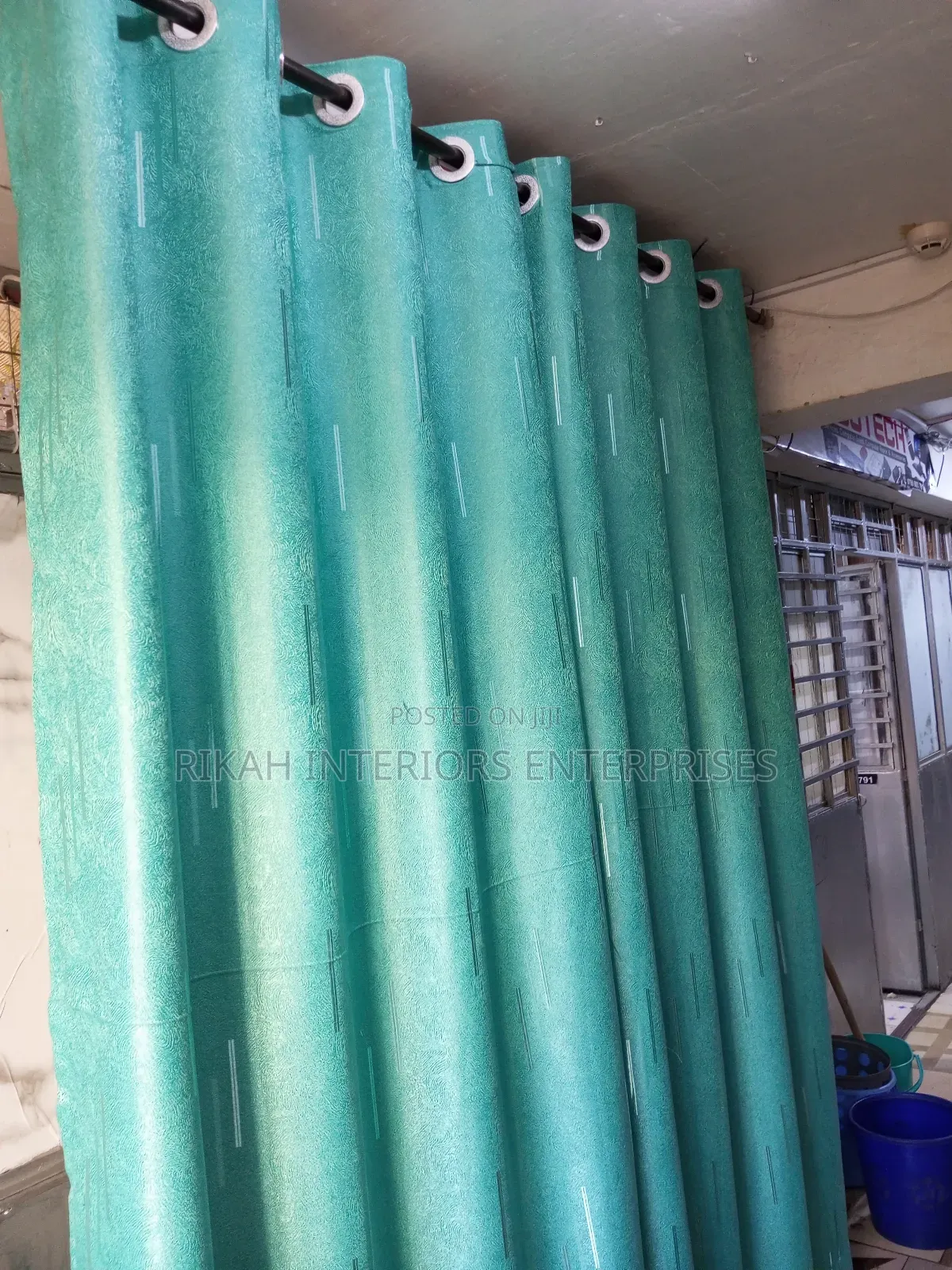 Quality Turquoise Curtain