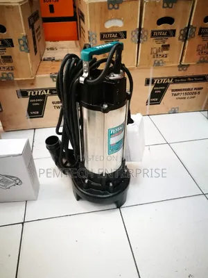 Total Twp7150026 1500w(2.0hp) Waste Water Submersible Pump