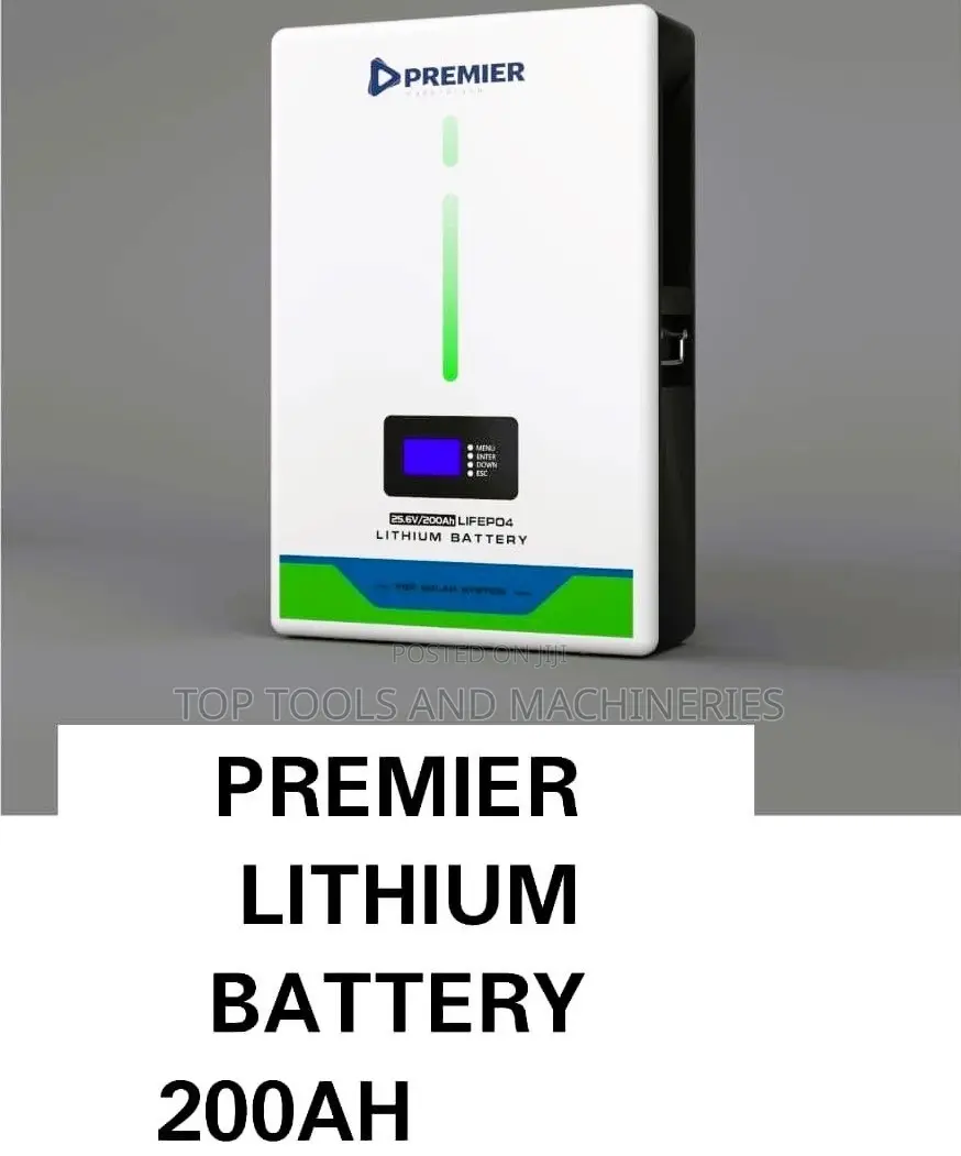 Premier 25.6v 5.12kw 200ah Solar Lithium Battery