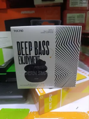 Tecno Buds 3 Deep Bass Bluetooth Earphone
