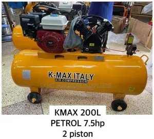 K-Max Italy Petroleum Driven Air Compressor 200litres
