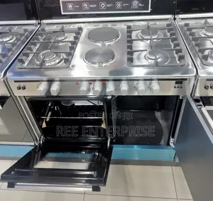 60*90 Haier 4+2 Standing Cooker With Gas Compartment