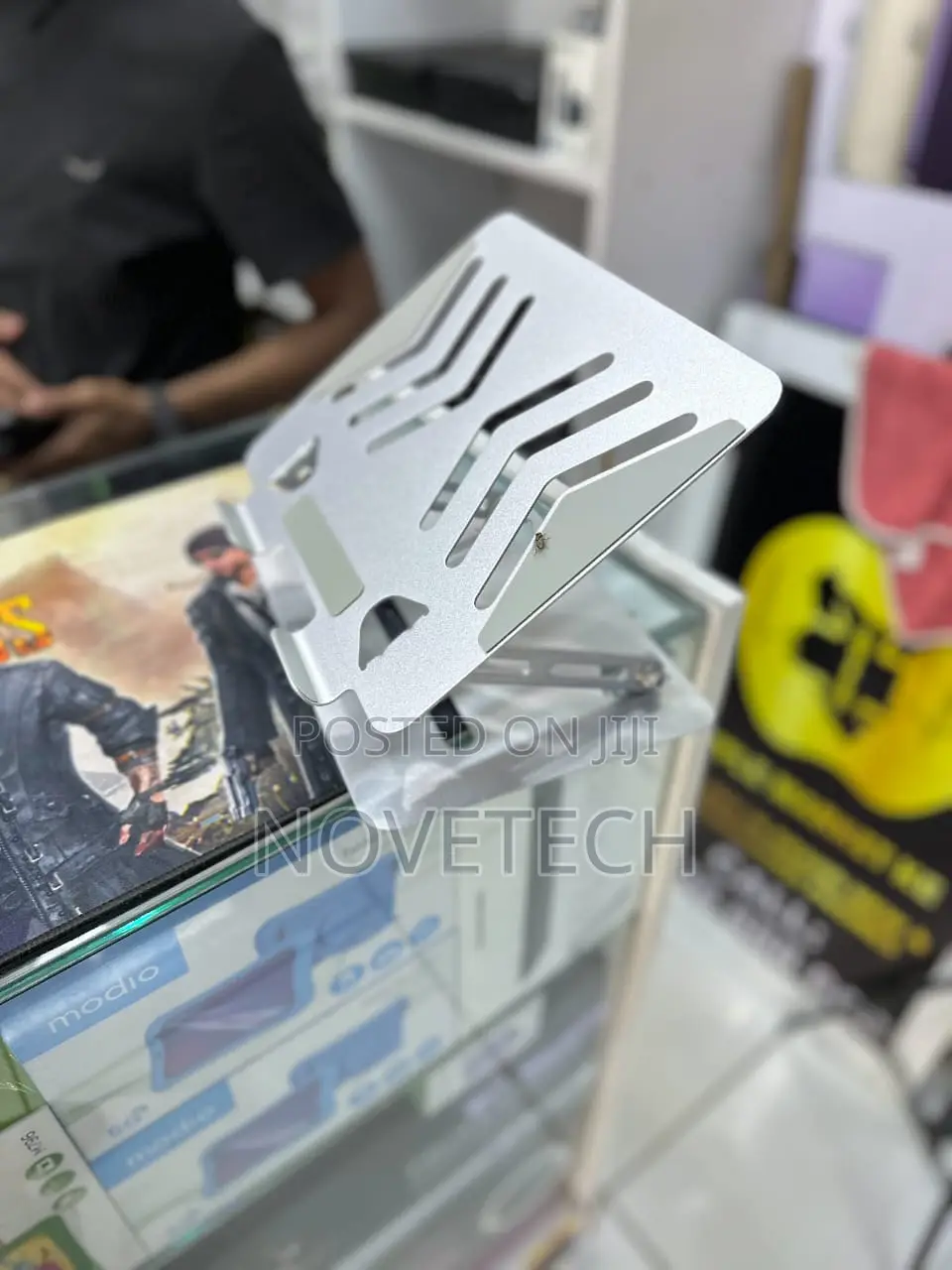 Ergonomic and Foldable Laptop Stand Adjustable Riser Laptops