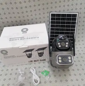 Restocked Dual Lens 2mp V380 Pro 4g Solar PTZ Camera