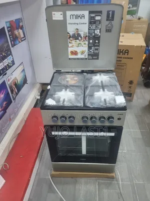 Mika Standing Cooker, 50cm X 60cm, 3 Gas Pool Jet Burners