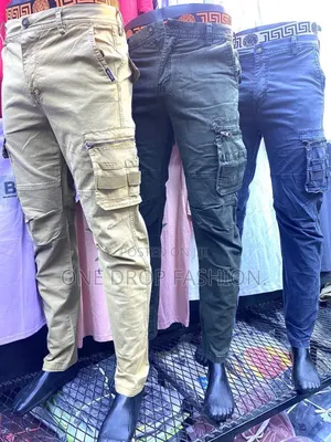 Men Side-Pocketed Pants