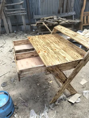 Rustic Scholar Desk