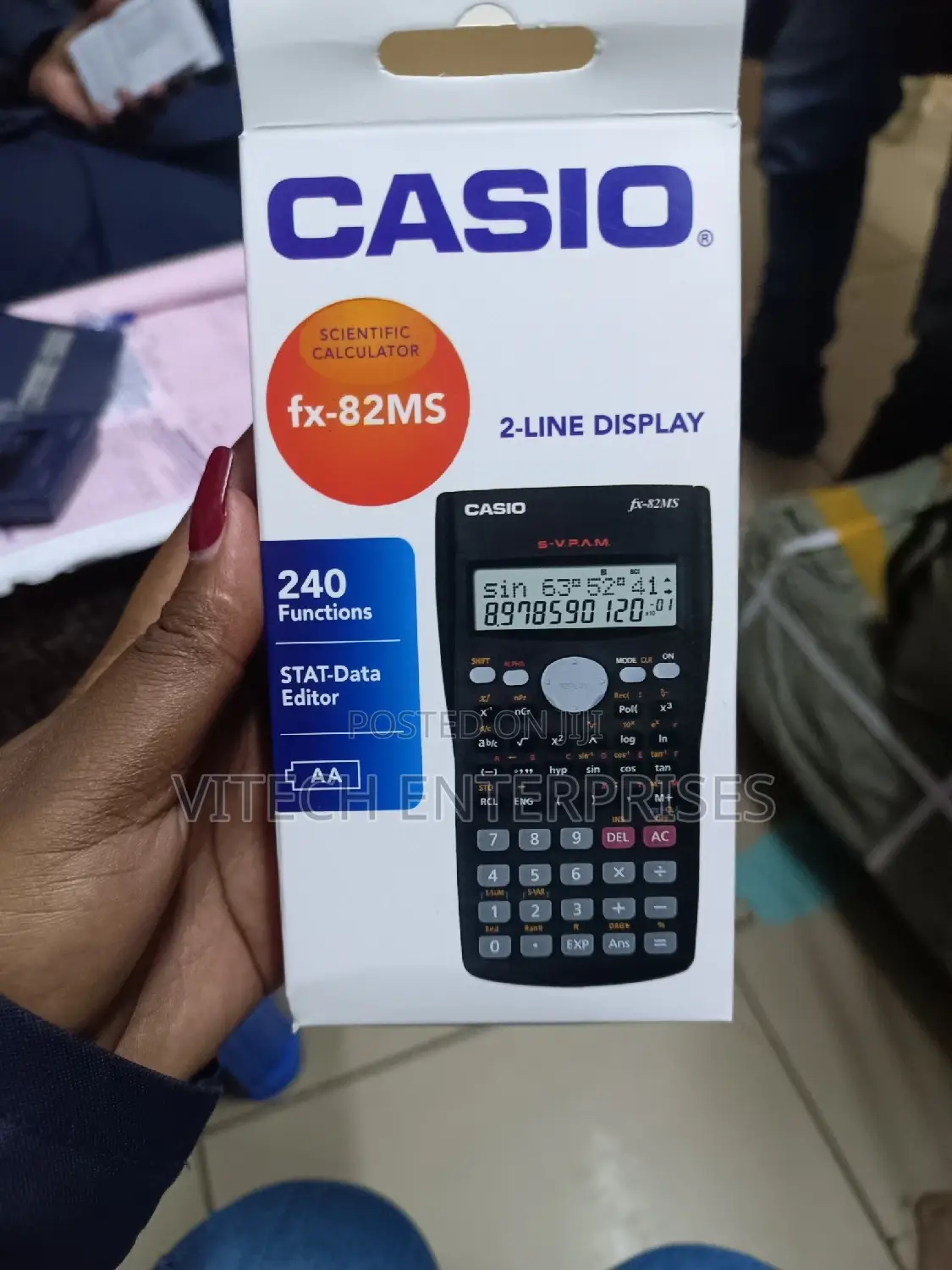Casio Scientific Calculator Fx_82ms