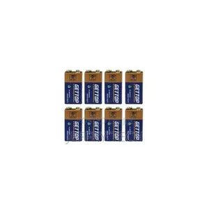 Gettop 10 Pieces 9v Battery Non Rechargeable