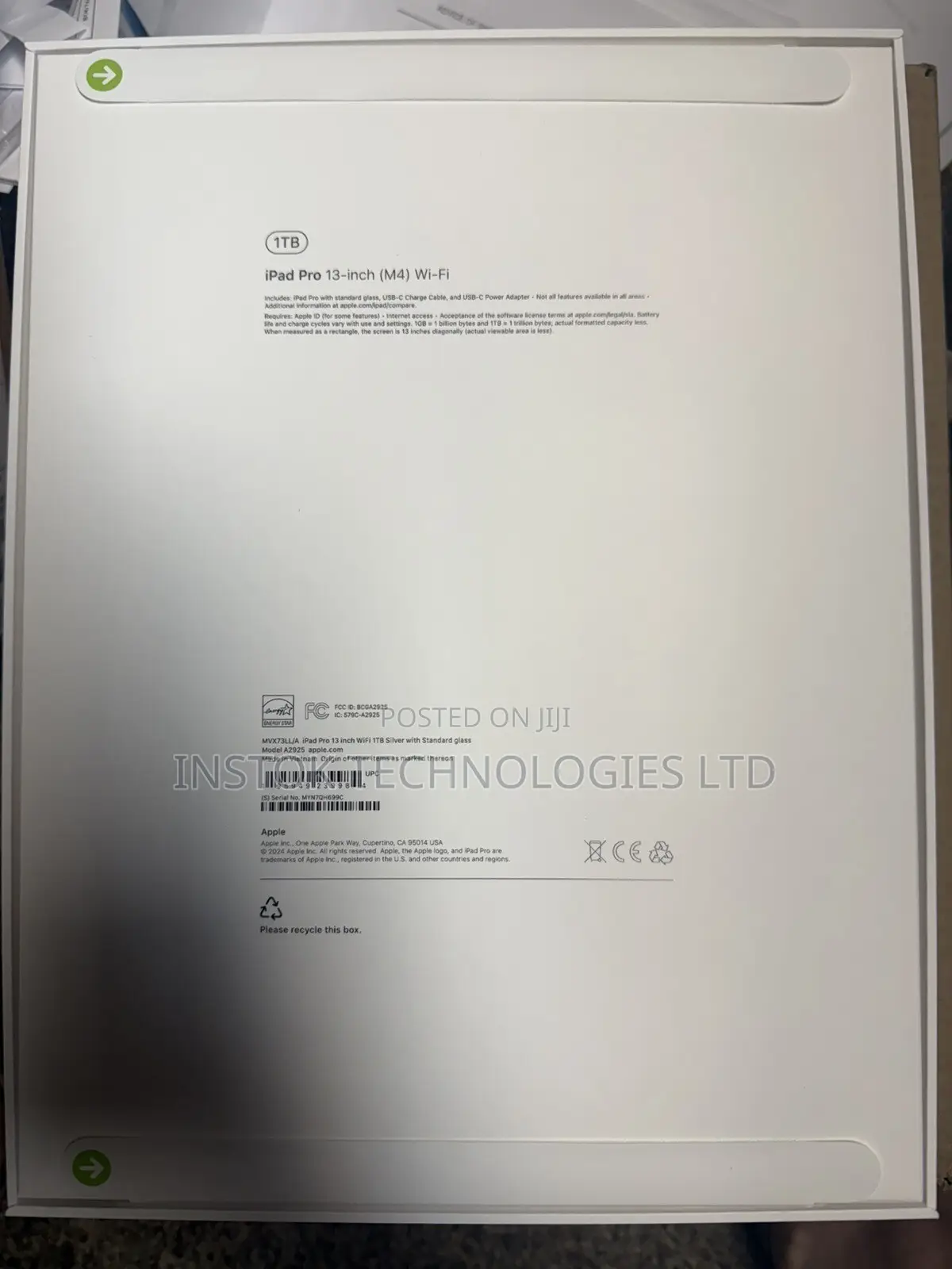 New Apple iPad Pro 13 (2024) 1 TB Black
