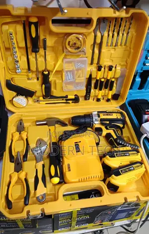 Dewalt, 36v Cordless Electric Drill 47pc Tool Set