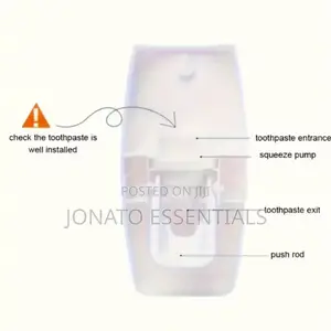 Automatic Toothpaste Dispenser With Toothbrush Holder Set
