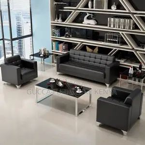 Office Sofa: Office Hospitality Lounge Sofa for 5 People