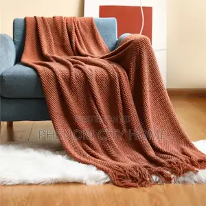 Elegant Fancy Knitted Fleece Blankets