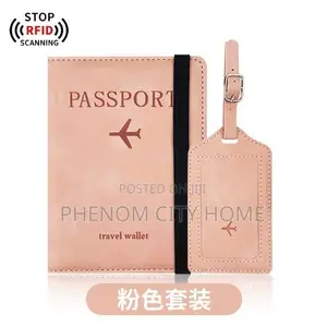 Fancy Passport Holders With Suitcase Tag