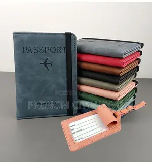 Fancy Passport Holders With Suitcase Tag