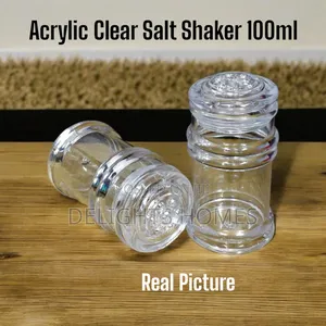 Acrylic Clear Salt Shaker Small
