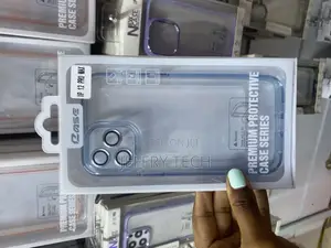 Capinha iPhone 12 Pro Max Newskin Clear Case With Lense-Blue