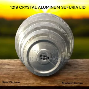 Crystal Aluminum Sufuria Lid 8pc Set-B