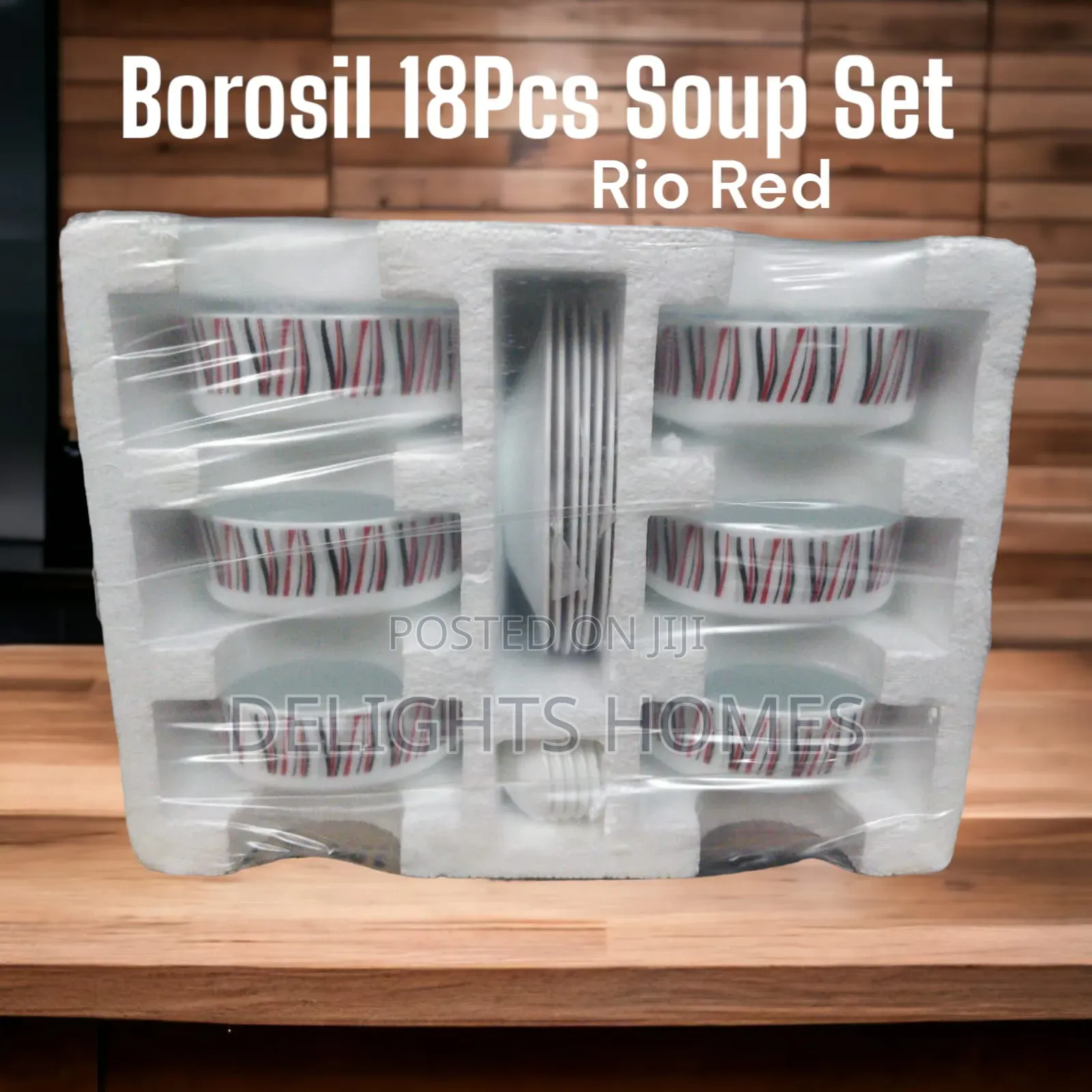 Borosil 18pcs Soup Set-B
