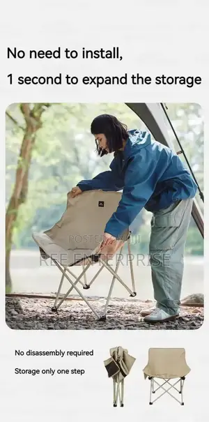 High Quality Canvas Naturehike Folding Moon Chair.