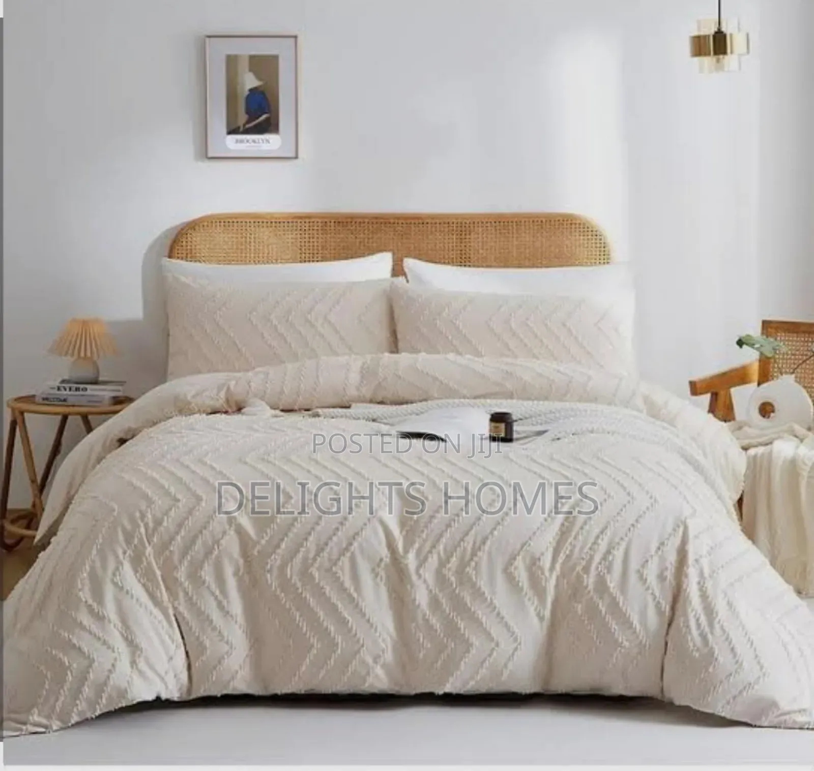 4pc Luxury Tufted New Design Duvet Covers-Sk