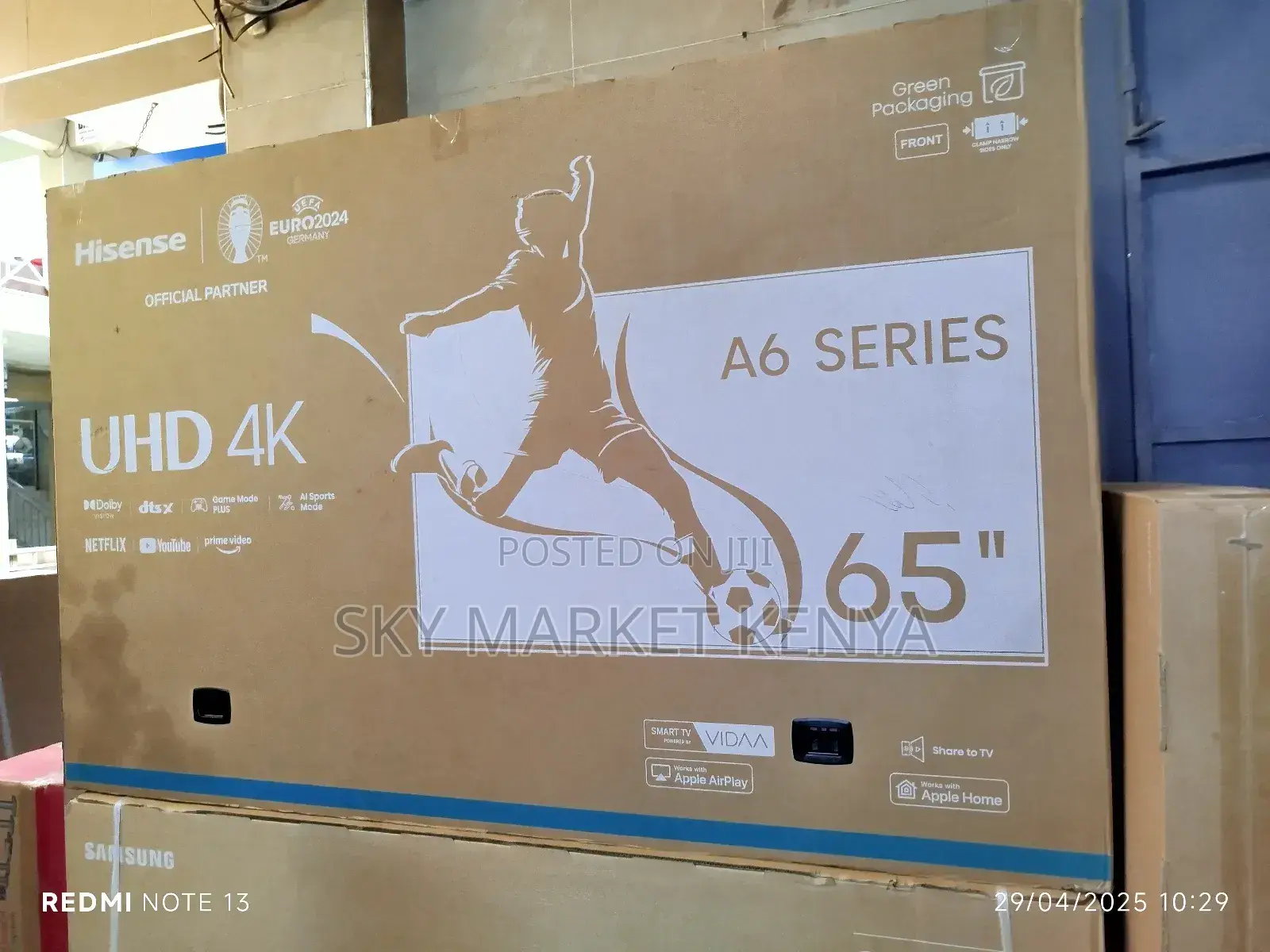 Hisense 65 Inch Uhd A6 Series