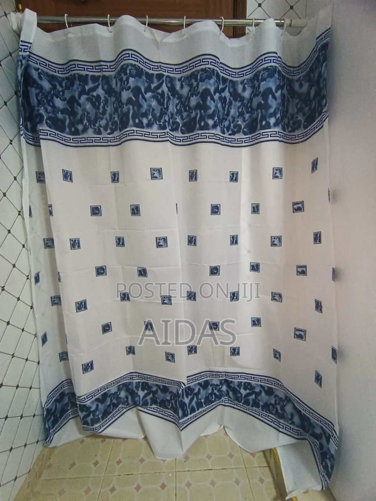 Flowered Showerd Curtains
