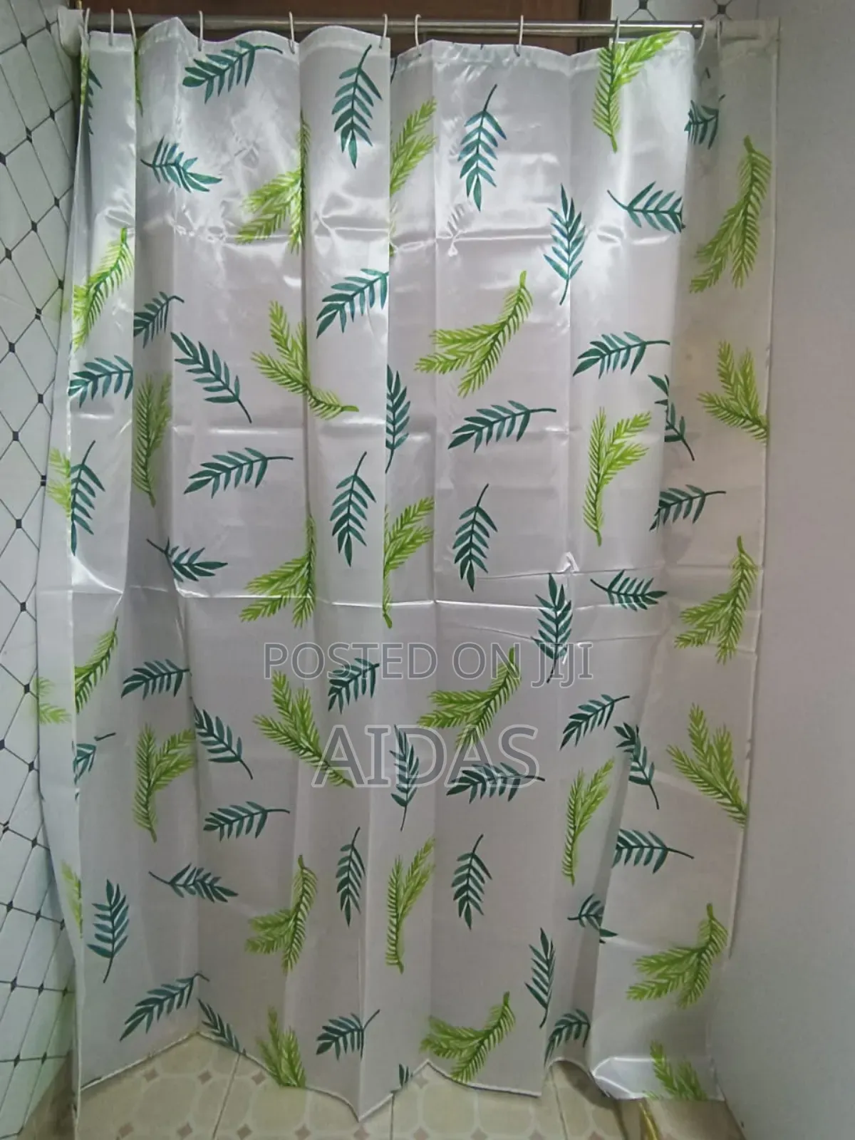 Flowered Showerd Curtains