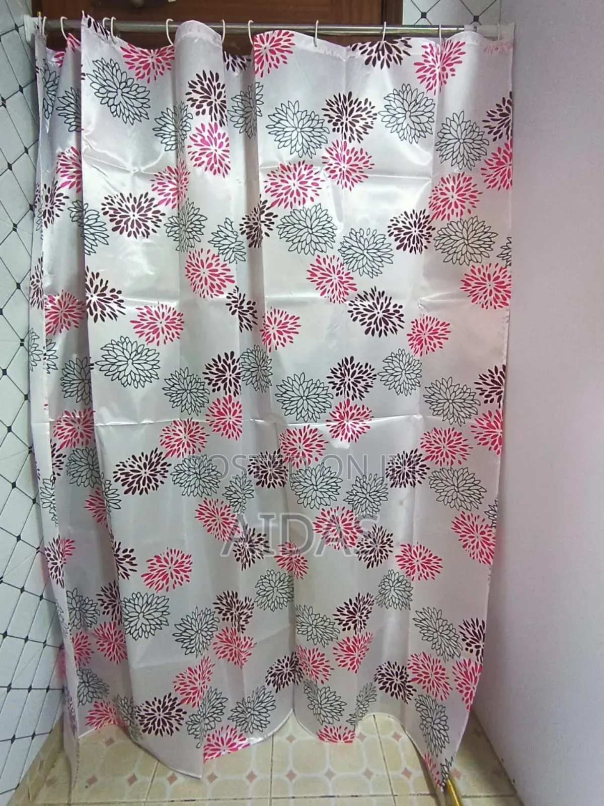 Flowered Showerd Curtains